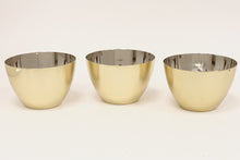 Load image into Gallery viewer, Gold 3 Bowl Relish Dish on Tray with Ball Legs - 14.8"L