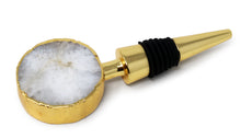 Load image into Gallery viewer, Bottle Stopper with Agate Stone Head