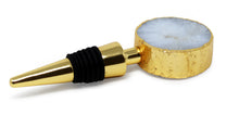 Load image into Gallery viewer, Bottle Stopper with Agate Stone Head