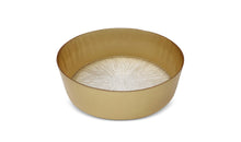 Load image into Gallery viewer, Set of 4 Crystal Glass Plates with Gold Border