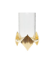 Load image into Gallery viewer, Medium Gold Design Candle Holder