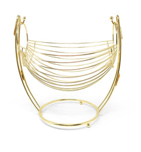 Load image into Gallery viewer, Gold Wire Decorative Basket, 13"