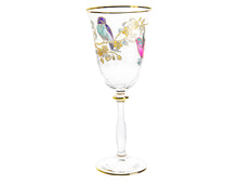 Load image into Gallery viewer, Set of 4 Glasses with Bird Design