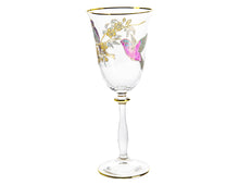 Load image into Gallery viewer, Set of 4 Glasses with Bird Design