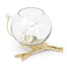 Load image into Gallery viewer, Branch Bowl Centerpiece with Ball Design - 8.3"