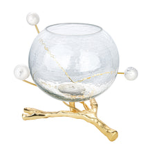 Load image into Gallery viewer, Branch Bowl Centerpiece with Ball Design - 8.3"
