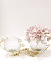 Load image into Gallery viewer, 2 Bowl Branch Centerpiece with Ball Design - 12.6"