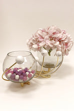 Load image into Gallery viewer, 2 Bowl Branch Centerpiece with Ball Design - 12.6"
