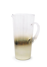 Load image into Gallery viewer, Pitcher with Gold Ombre Design, 9.25"H