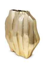 Load image into Gallery viewer, Gold Dimensional Vase