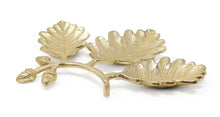 Load image into Gallery viewer, 3 Sectional Leaf Dish