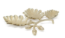 Load image into Gallery viewer, 3 Sectional Leaf Dish