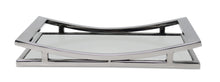 Load image into Gallery viewer, Rectangle Mirror Tray with Silver Walls (2 sizes)