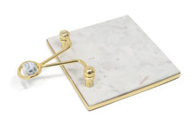 Load image into Gallery viewer, Square Napkin Holder with Ball Detail - 7.5"