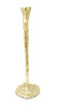 Load image into Gallery viewer, Gold Natural Taper Candle Holder, 2 sizes