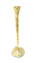 Load image into Gallery viewer, Gold Natural Taper Candle Holder, 2 sizes