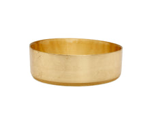 Load image into Gallery viewer, Crystal Glass Bowl with Gold Border