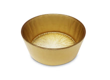 Load image into Gallery viewer, Set of 4 Crystal Glass Plates with Gold Border