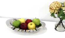Load image into Gallery viewer, Oval Shaped Stainless Steel Bowl with Ruffle Edge