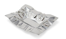 Load image into Gallery viewer, Rectangular Stainless Steel Crumpled Bowl