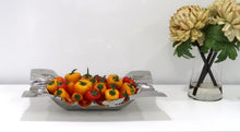Load image into Gallery viewer, Rectangular Stainless Steel Crumpled Bowl