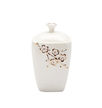 Load image into Gallery viewer, Sugar Bowl Gold Floral Artwork