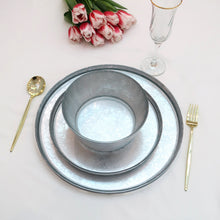 Load image into Gallery viewer, Set of 12 Dinnerware Set Shaded Silver