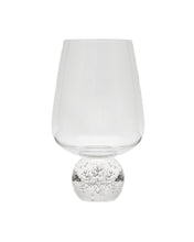 Load image into Gallery viewer, Set of 6 Wine Glasses on Crystal Ball Pedestal
