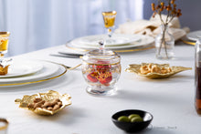 Load image into Gallery viewer, Set of 2 Gold Metal Leaves